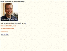 Tablet Screenshot of ahlborn.gidw-online.de